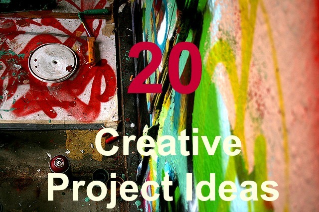 20 creative project ideas to reawaken your right brain