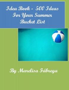 Idea Book - 500 Ideas For Your Summer Bucket List Cover