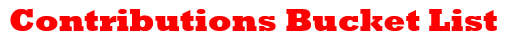 contributions header