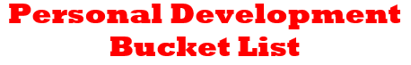 personal development header