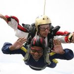 tandem skydiving