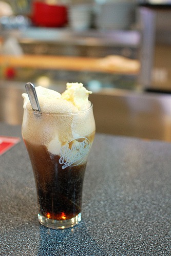 root beer float