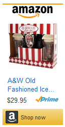 root beer soda glasses