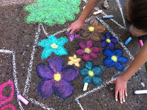 sidewalk chalk