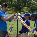 Secretary of Defense joins hundreds of volunteers to build a playground in one day as part of 9/11 Day of Service and Remembrance