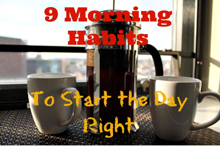 morning habits