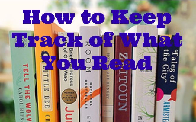 keep track of what you read
