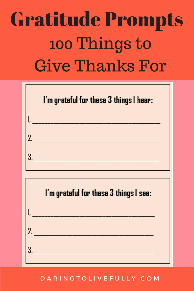 gratitude prompts