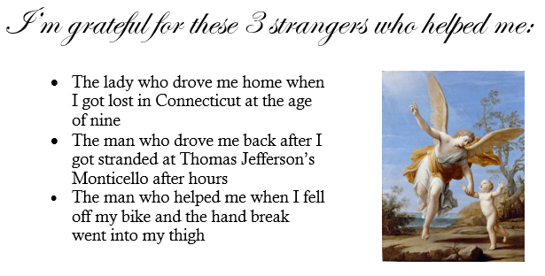 three strangers