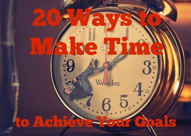 make time for your goals