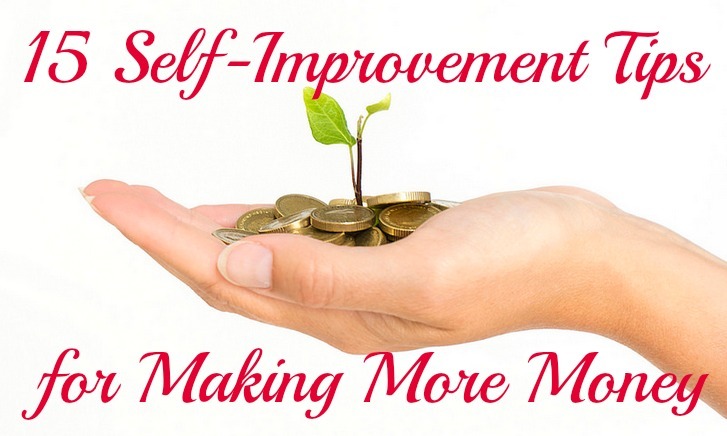 self-improvement tips for making more money