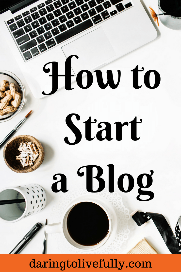 how to start a blog