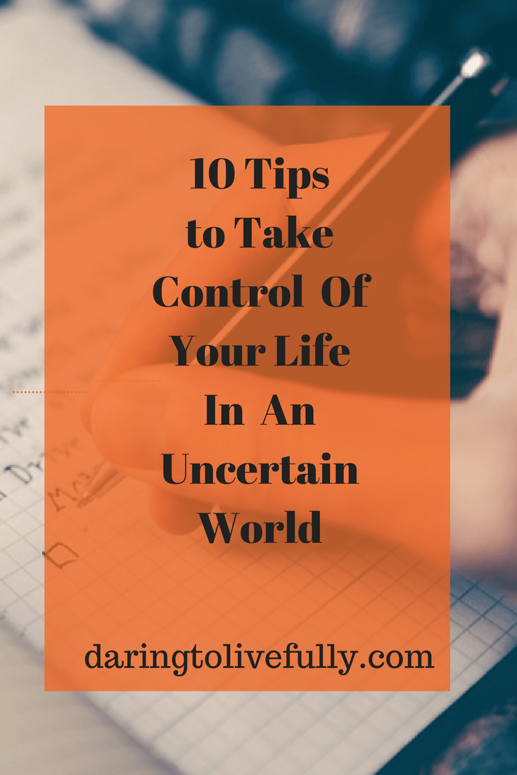 take control of your life